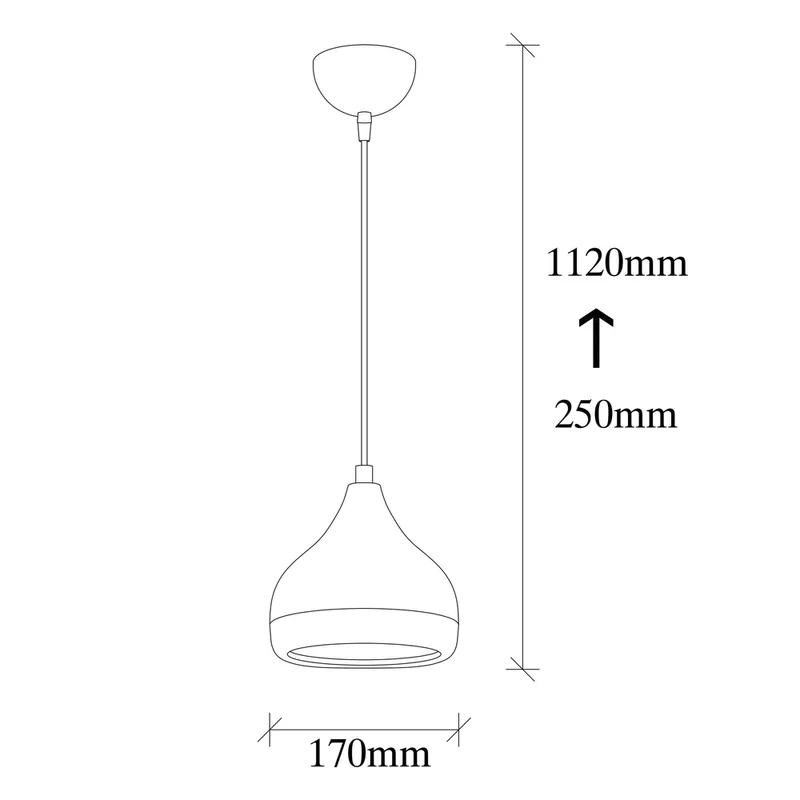 Lampe Suspendue Metal