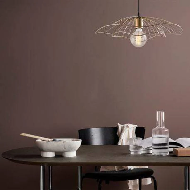 Luminaire Noir Et Or