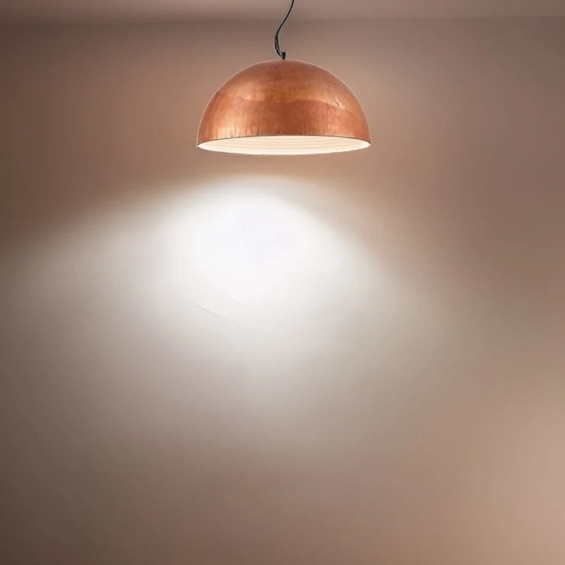 Luminaire Effet Rouille