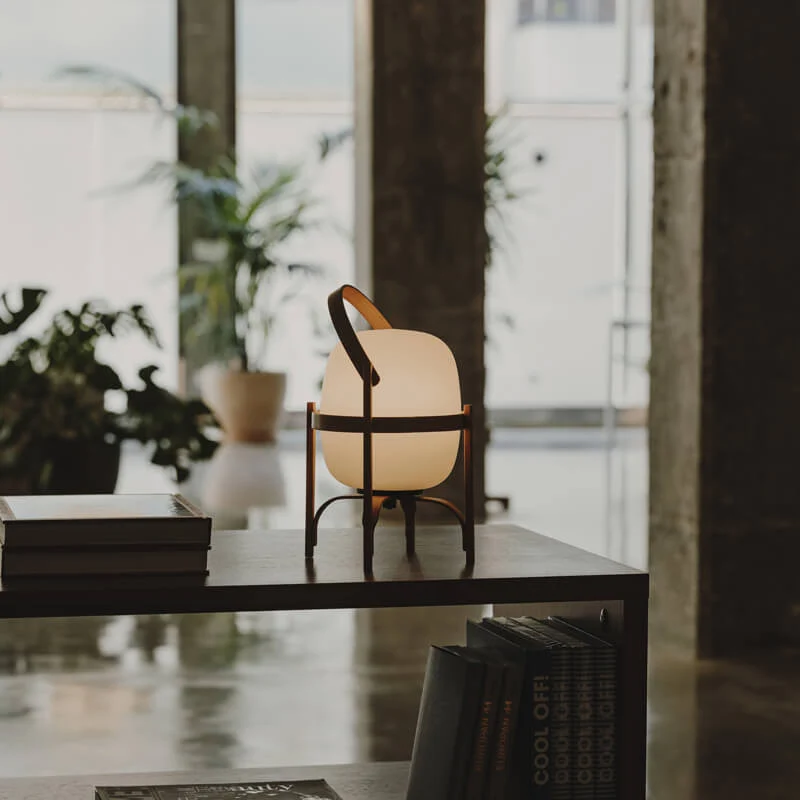 Santa & Cole Cestita Batería Portable Table Lamp