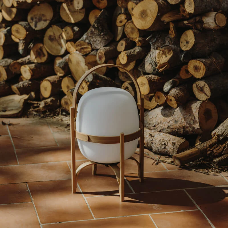 Santa & Cole Cestita Batería Portable Table Lamp