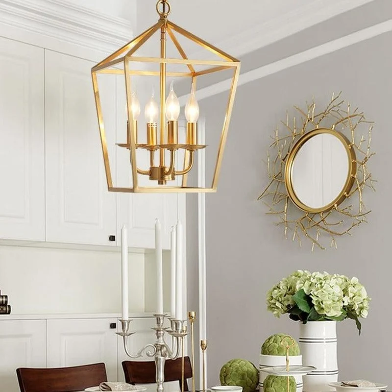 Suspension led carré