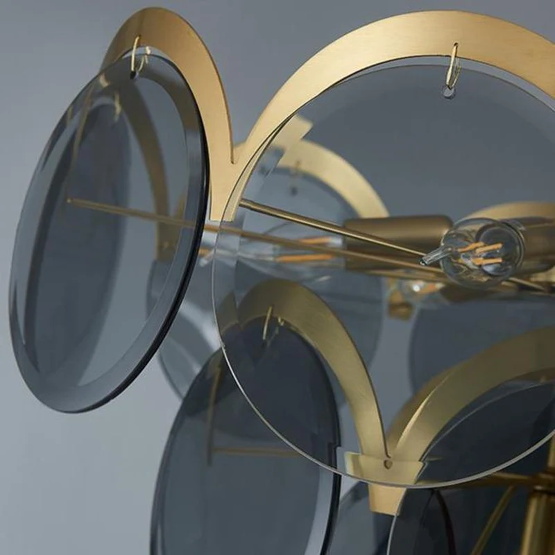 Lustre Industriel Verre