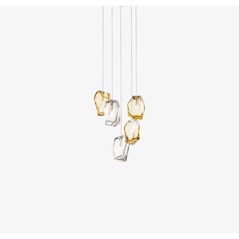 Lasvit Crystal Rock Cluster of 5