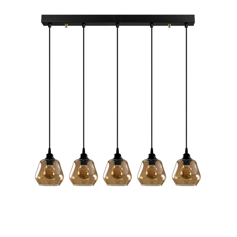 Suspension Luminaire Noire Design