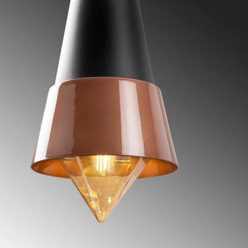 SUSPENSION METAL NOIR DESIGN