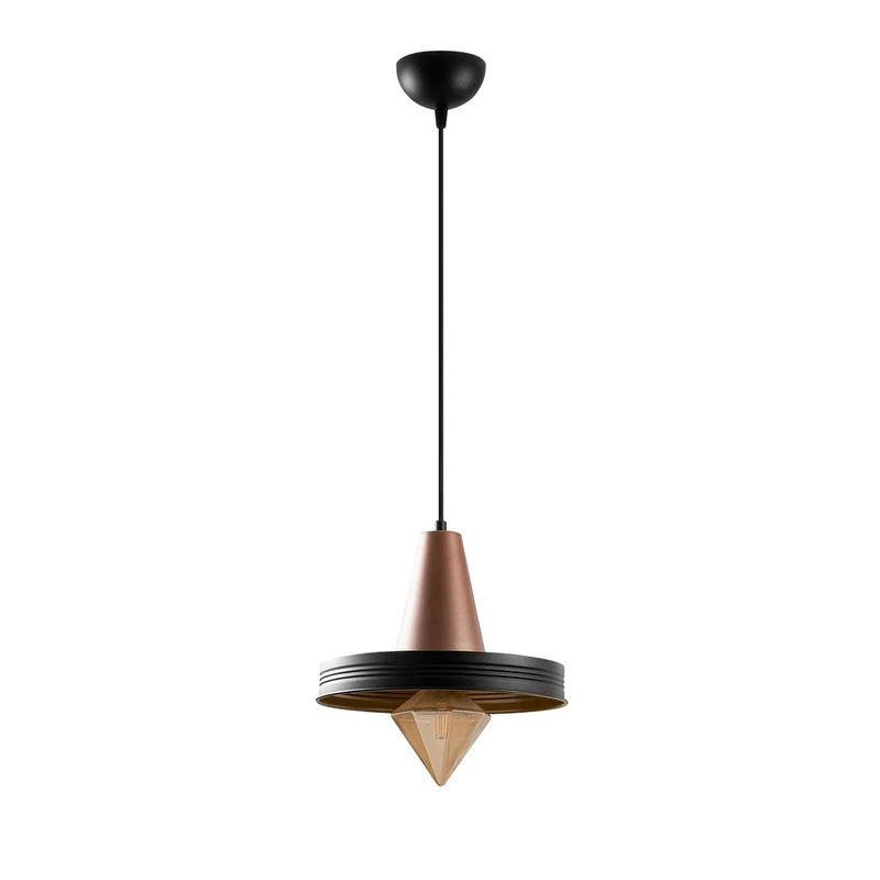 Suspension Fil De Metal Noir