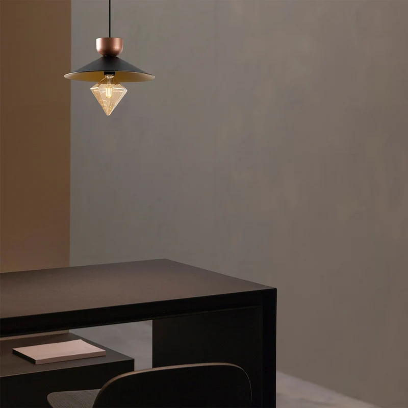 Suspension Cuisine Metal Noir