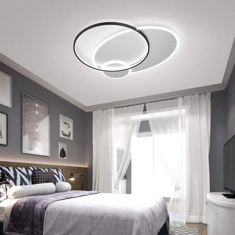Plafonnier Led Rond Plat