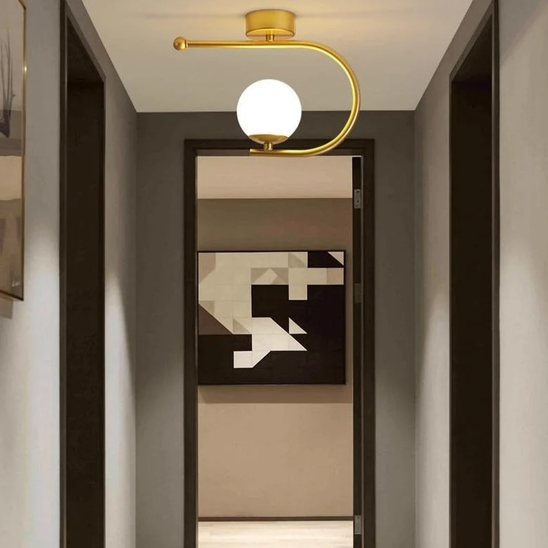 Plafonnier Design Couloir