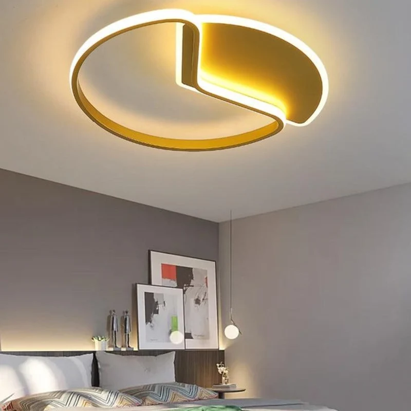 Plafonnier Led Or