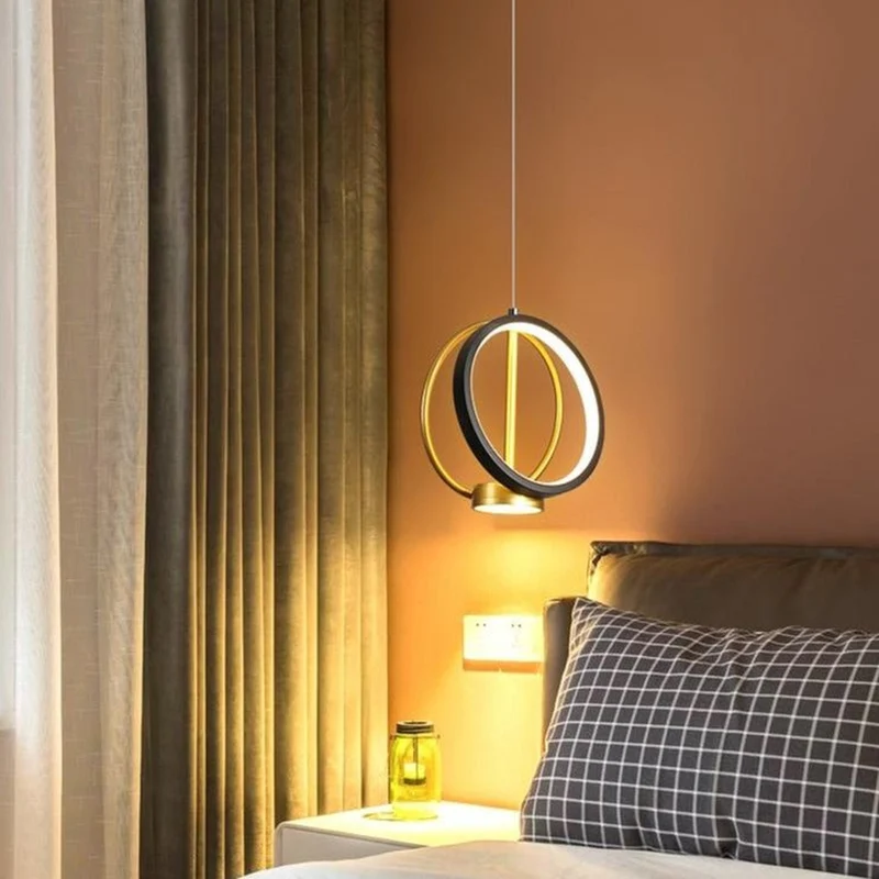 Lustre Rond Noir