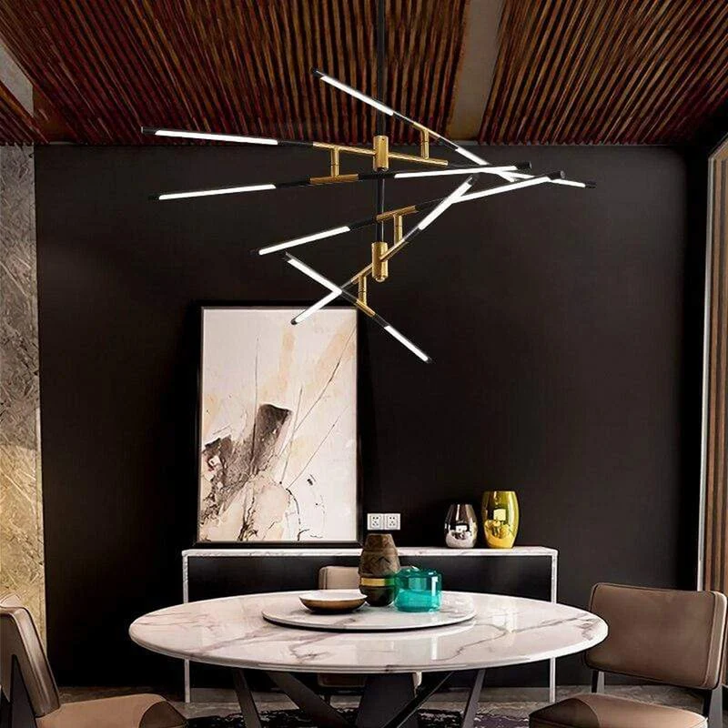Lustre Noir Or
