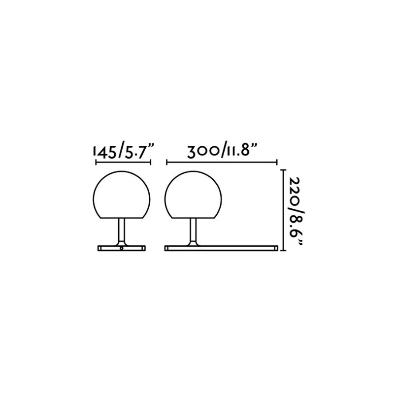 Niko Table-Wall LED lamp