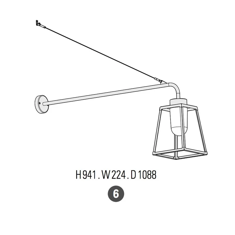 Roger Pradier Lampiok outdoor lamp