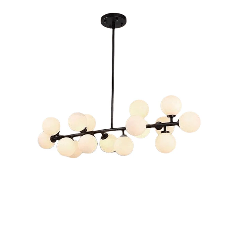 Lustre Suspension Métal Noir