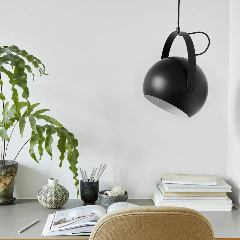Frandsen Ball with Handle Pendant Lamp