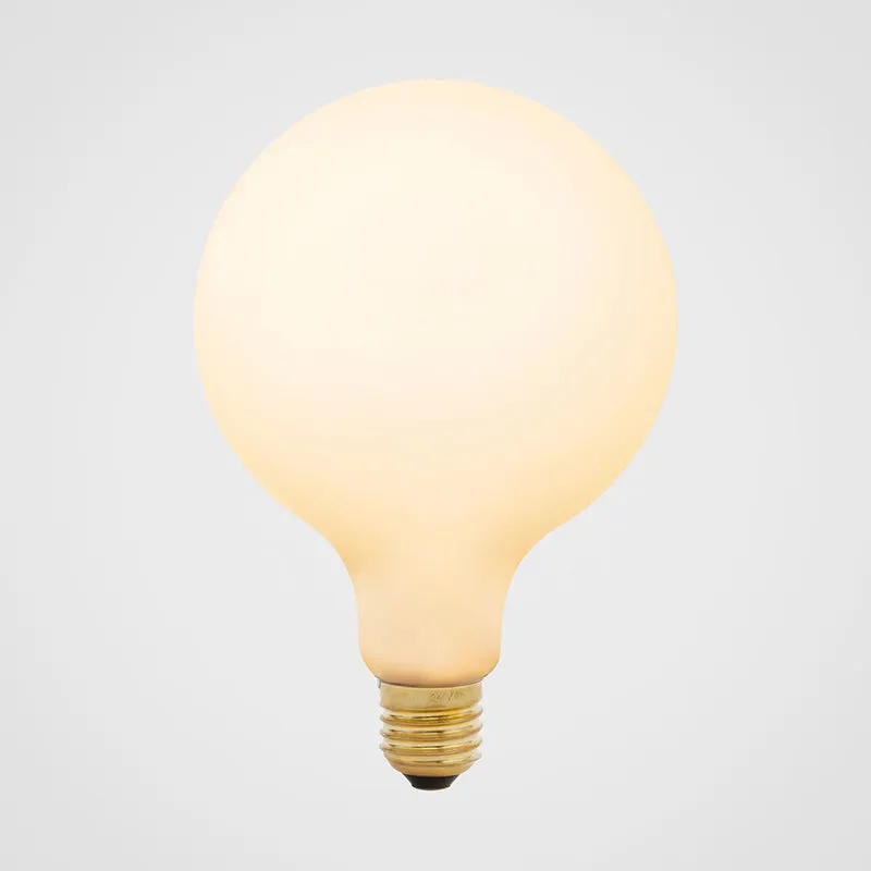 Tala Porcelain III E27 G125 Matte White - 540lm 2700K - Dimmable