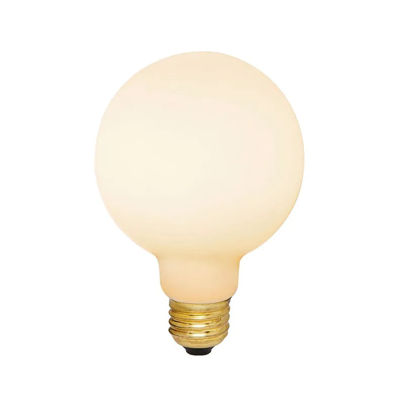 Tala Porcelain II E27 G80 Matte White - 540lm 2700K - Dimmable