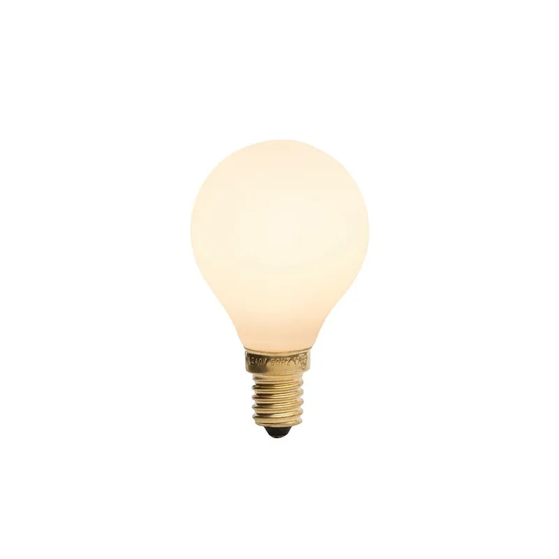 Tala Porcelain I E14 G45 Matte White - 180lm 2700K - Dimmable