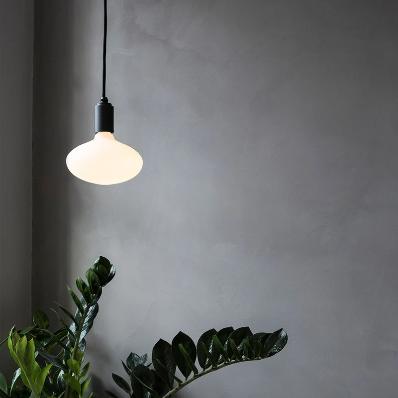 Tala Oval E27 R163 Matte White - 540lm 2700K - Dimmable