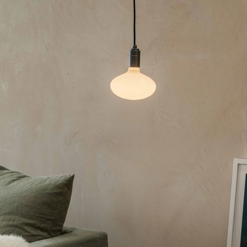 Tala Oval E27 R163 Matte White - 540lm 2700K - Dimmable