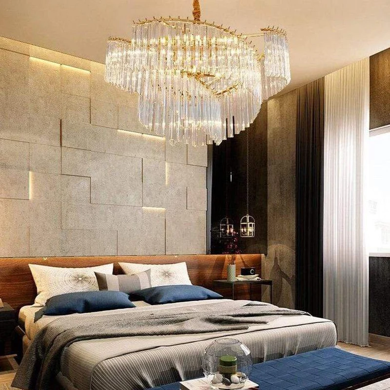 Lustre Cristal Doré