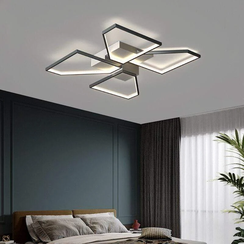 Lustre En Fer Noir
