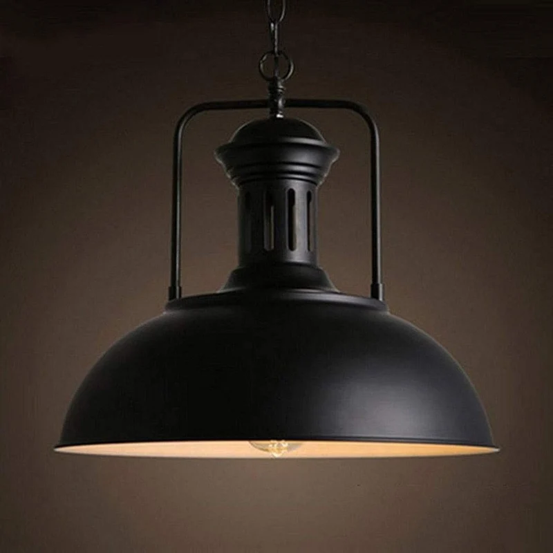 Lustre Rustique Noir