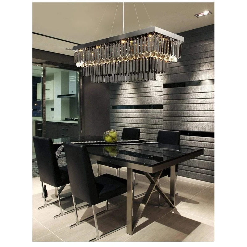Lustre Cristal Noir