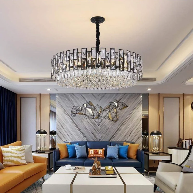 Lustre En Cristal Moderne