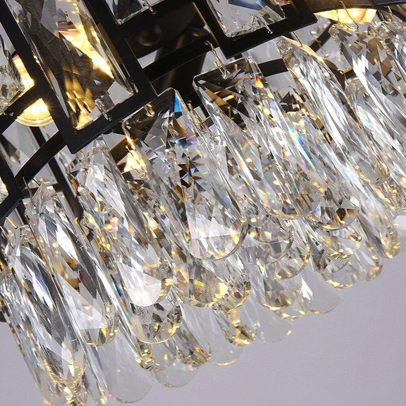 Lustre Moderne En Verre