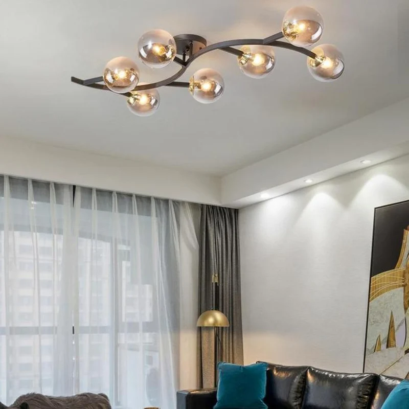 Lustre Moderne Grande Taille