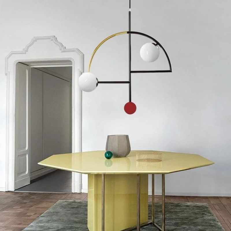 Lustre En Fer Moderne