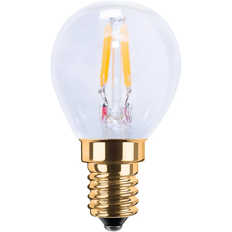 Segula Vintage LED Mini Bulb E14 P35 Clear - 90lm 2200K - Dimmable