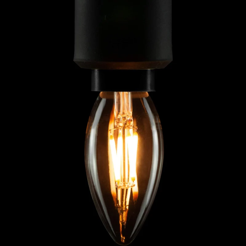 Segula Vintage LED Candle E14 B35 Clear - 260lm 2200K - Dimmable