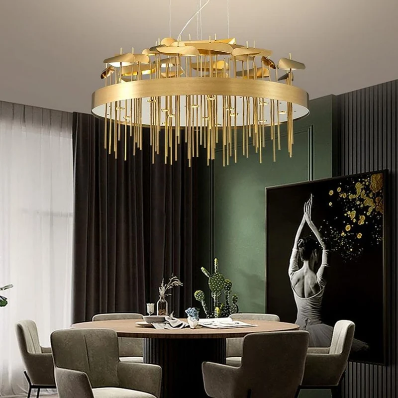 Lustre Chic Pour Salon