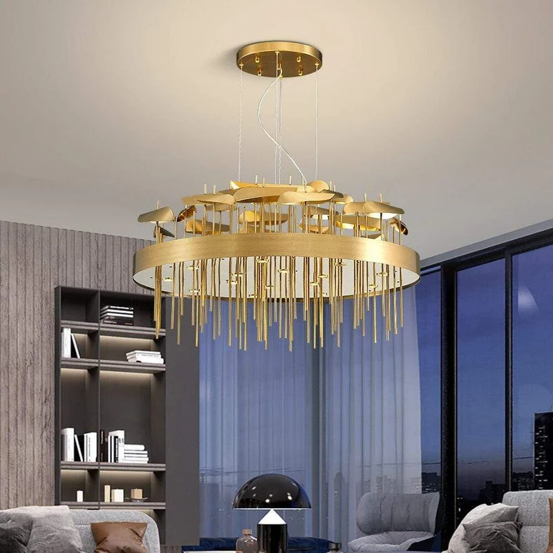 Lustre Chic Pour Salon