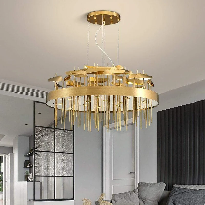Lustre Chic Pour Salon