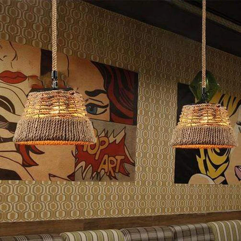 Lustre Industriel Vintage