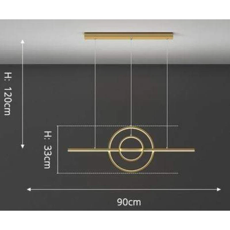 Lustre Industriel Moderne