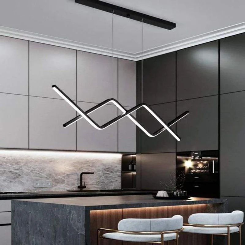 Lustre Suspension Noir