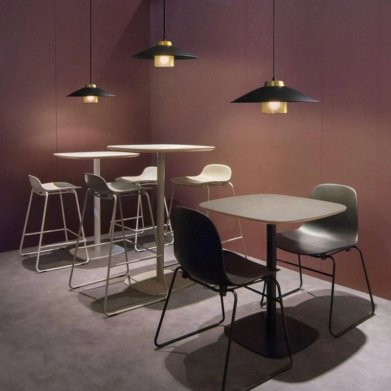 Lustre Salon Noir