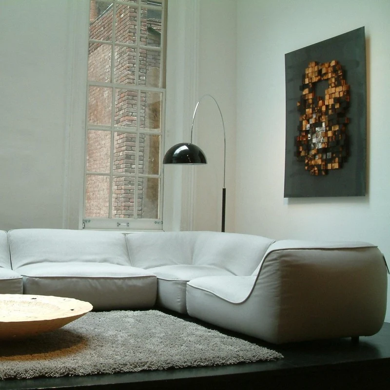 Oluce Coupé 3320 Floor Lamp
