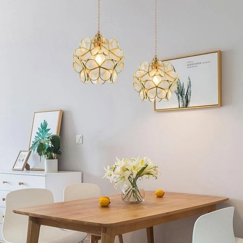 Lustre Globe En Verre