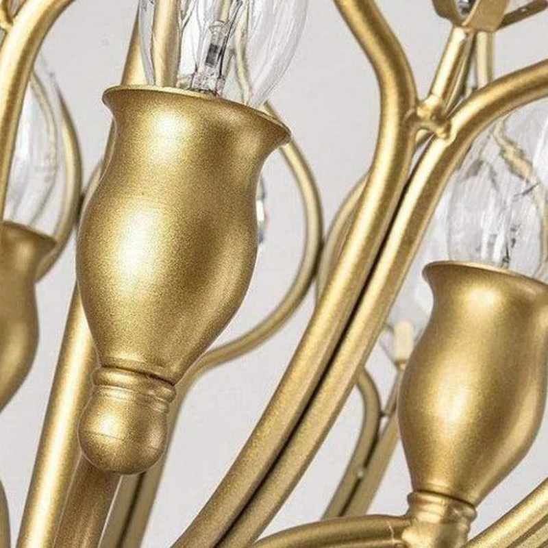 Lustre Doré Pas Cher