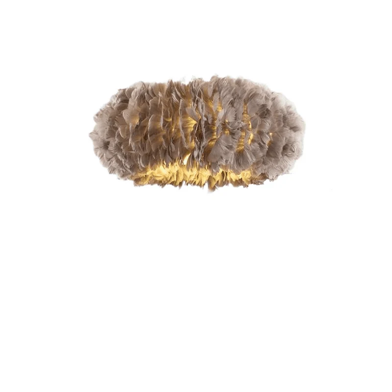 Suspension Boule Plume