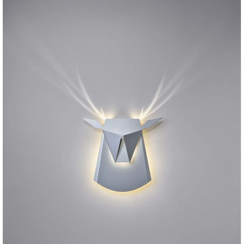 Popup Lighting Deer Head