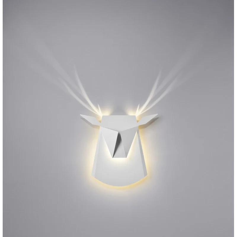 Popup Lighting Deer Head