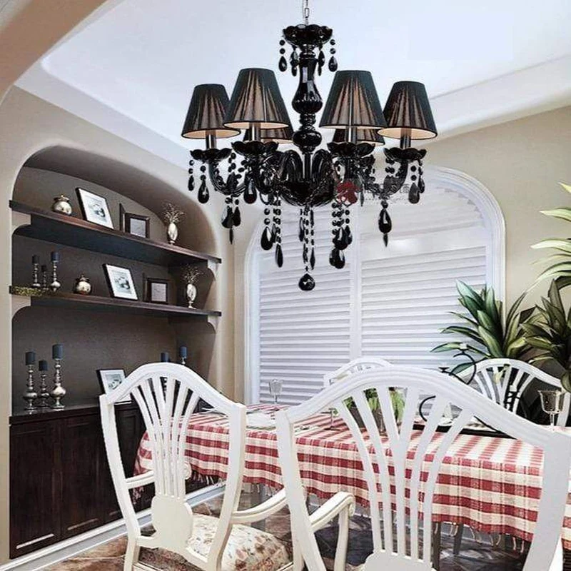 Lustre Style Industriel Noir
